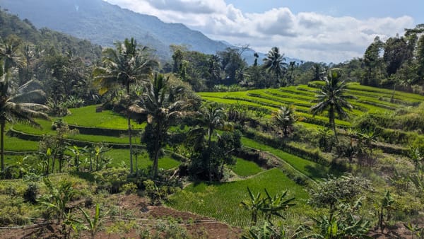 Treinreis tussen Bandung en Banjar (of door naar Yogyakarta)